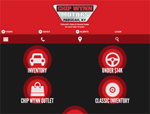 Tablet Screenshot of chipwynn.com